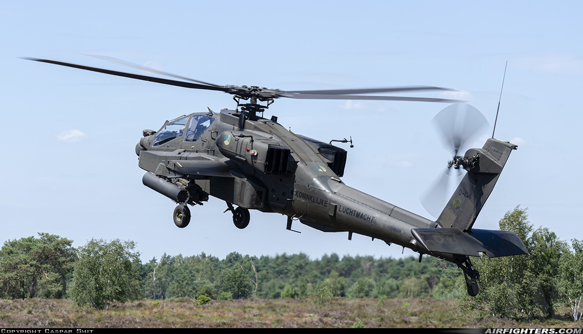 Netherlands - Air Force Boeing AH-64DN Apache Longbow Q-04 at Off-Airport - Oirschotse Heide (GLV5), Netherlands