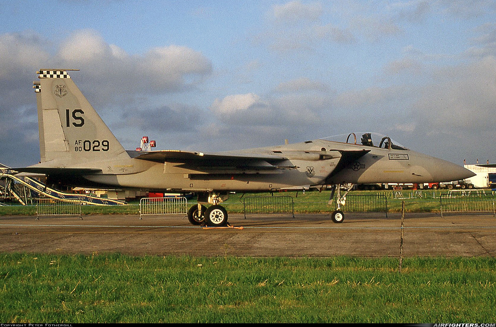 USA - Air Force McDonnell Douglas F-15C Eagle 80-0029 at Fairford (FFD / EGVA), UK
