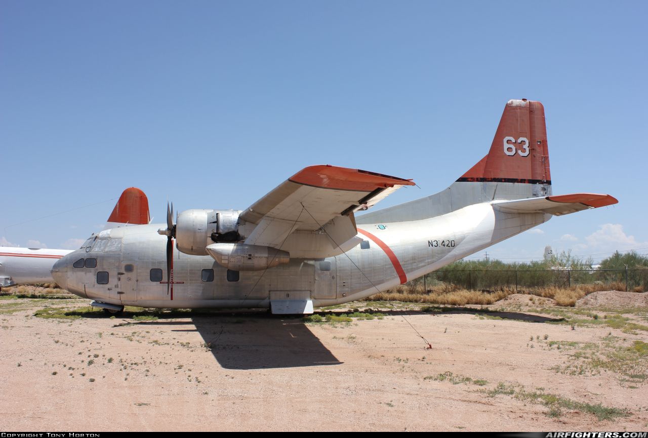 USA - Air Force Fairchild C-123K Provider 54-0580 at Tucson - Pima Air and Space Museum, USA