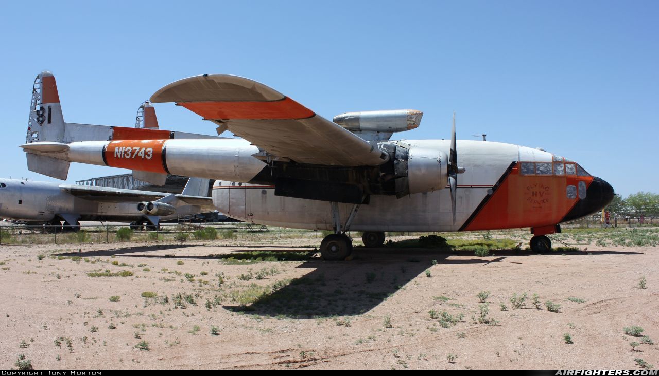 USA - Air Force Fairchild C-119C Flying Boxcar 49-0132 at Tucson - Pima Air and Space Museum, USA