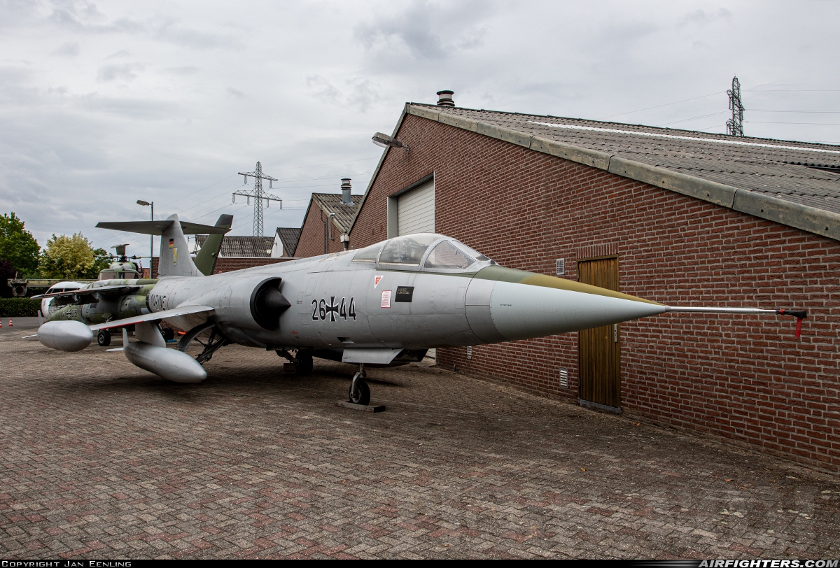 Germany - Air Force Lockheed F-104G Starfighter 26+30 at Off-Airport - Baarlo, Netherlands