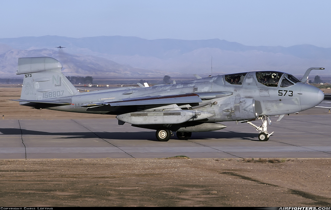 USA - Navy Grumman EA-6B Prowler (G-128) 158807 at El Centro - NAF (NJK / KNJK), USA