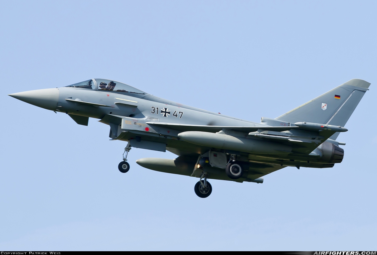 Germany - Air Force Eurofighter EF-2000 Typhoon S 31+47 at Norvenich (ETNN), Germany
