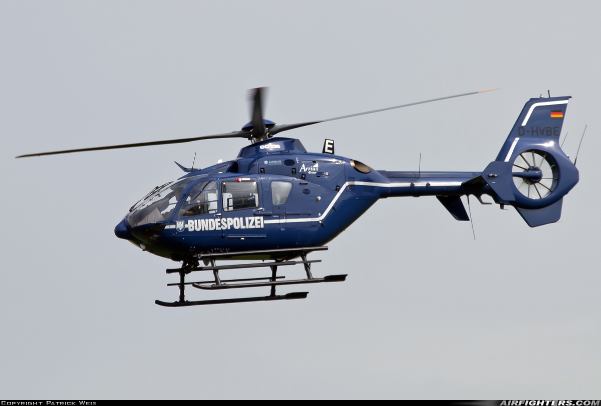 Germany - Bundespolizei Eurocopter EC-135T2 D-HVBE at Norvenich (ETNN), Germany