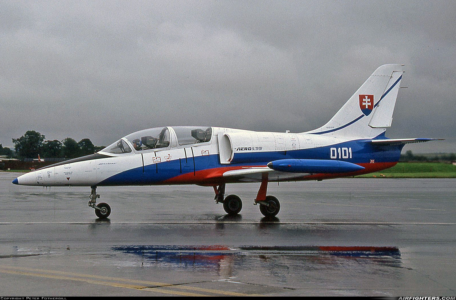 Slovakia - Air Force Aero L-39C Albatros 0101 at Fairford (FFD / EGVA), UK