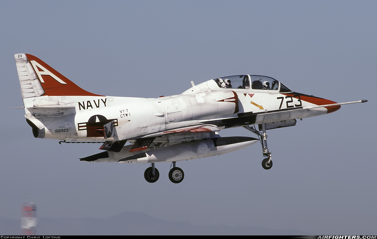 USA - Navy Douglas TA-4J Skyhawk 156923 at El Centro - NAF (NJK / KNJK), USA
