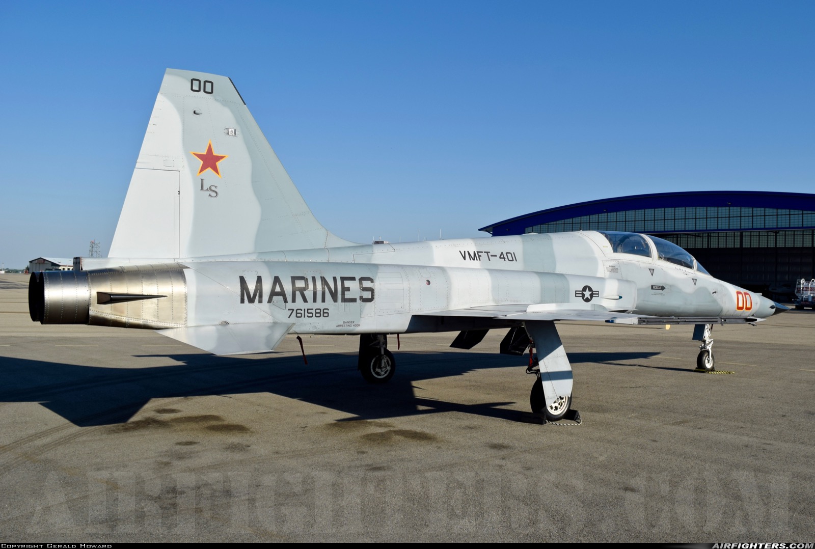 USA - Marines Northrop F-5F Tiger II 761586 at Boise - Air Terminal / Gowen Field (Municipal) (BOI / KBOI), USA