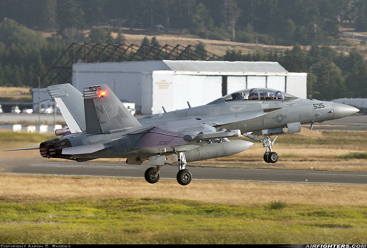 USA - Navy Boeing EA-18G Growler 169129 at Oak Harbor - Whidbey Island NAS / Ault Field (NUW), USA