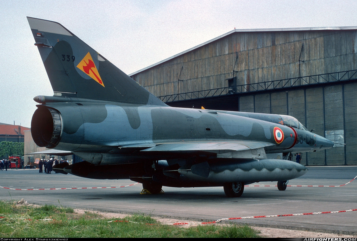France - Air Force Dassault Mirage IIIR 339 at Reims - Champagne (RHE / LFSR), France