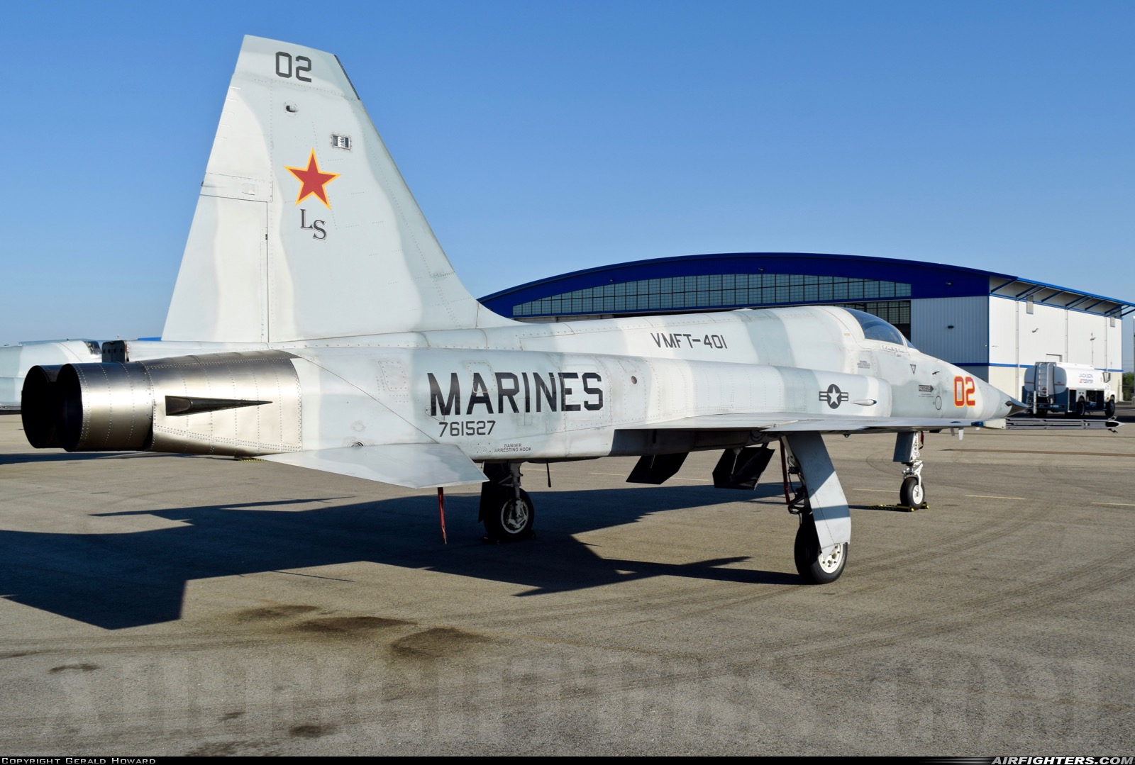 USA - Marines Northrop F-5N Tiger II 761527 at Boise - Air Terminal / Gowen Field (Municipal) (BOI / KBOI), USA