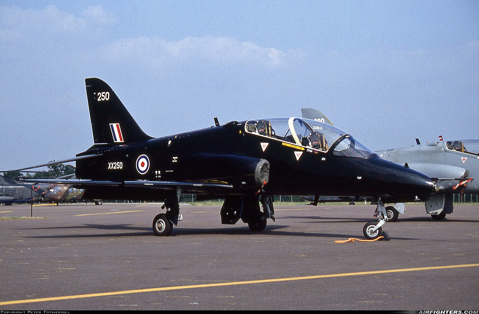 UK - Air Force British Aerospace Hawk T.1 XX250 at Fairford (FFD / EGVA), UK