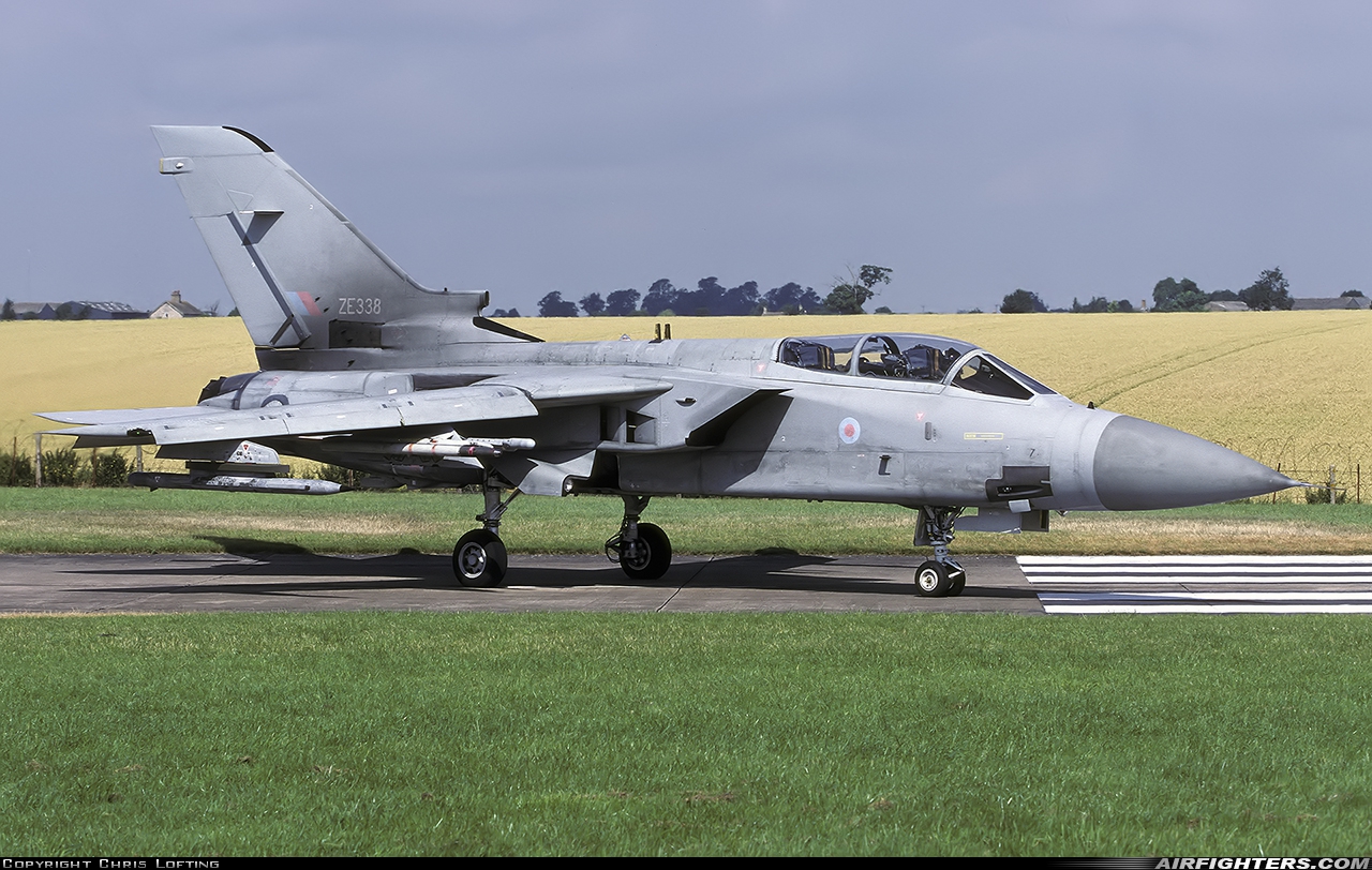 UK - Air Force Panavia Tornado F3 ZE338 at Cottesmore (Oakham) (OKH / EGXJ), UK