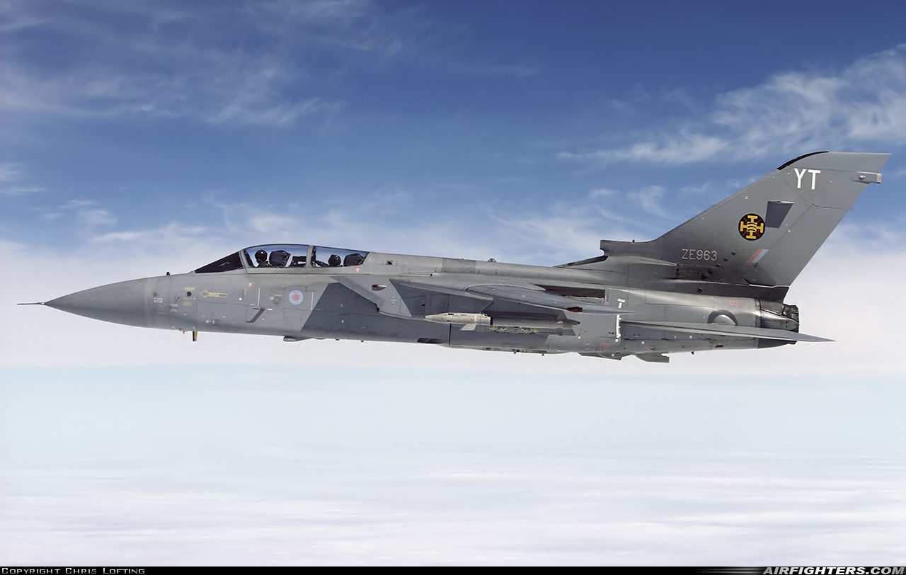 UK - Air Force Panavia Tornado F3 ZE963 at In Flight, UK