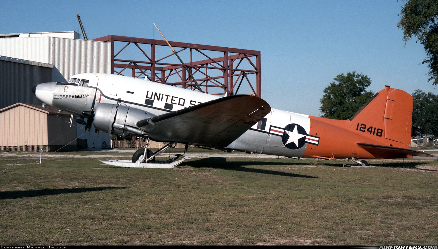 USA - Navy Douglas R4D-5 12418 at Pensacola - NAS / Forrest Sherman Field (NPA / KNPA), USA