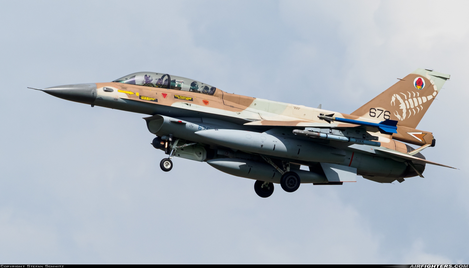 Israel - Air Force General Dynamics F-16D Fighting Falcon 676 at Norvenich (ETNN), Germany