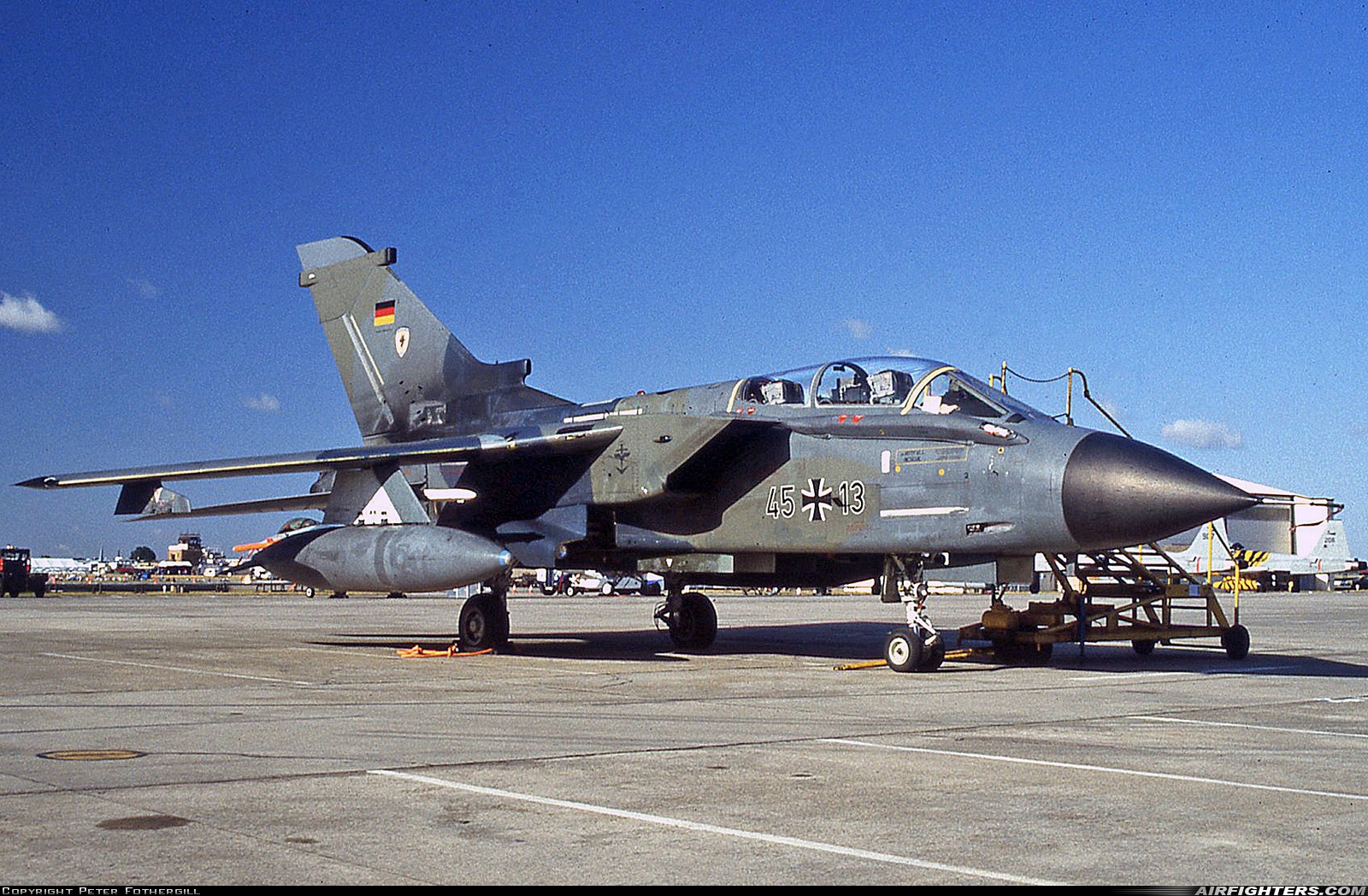 Germany - Air Force Panavia Tornado IDS(T) 45+13 at Fairford (FFD / EGVA), UK
