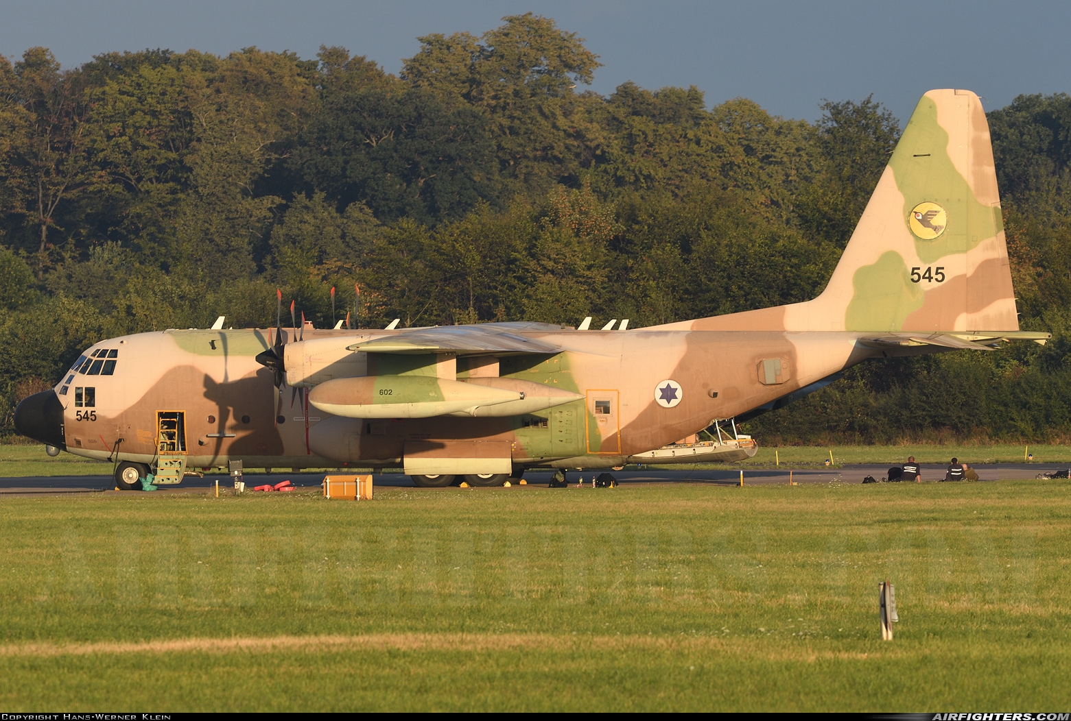 Israel - Air Force Lockheed KC-130H Karnaf (L-382) 545 at Norvenich (ETNN), Germany