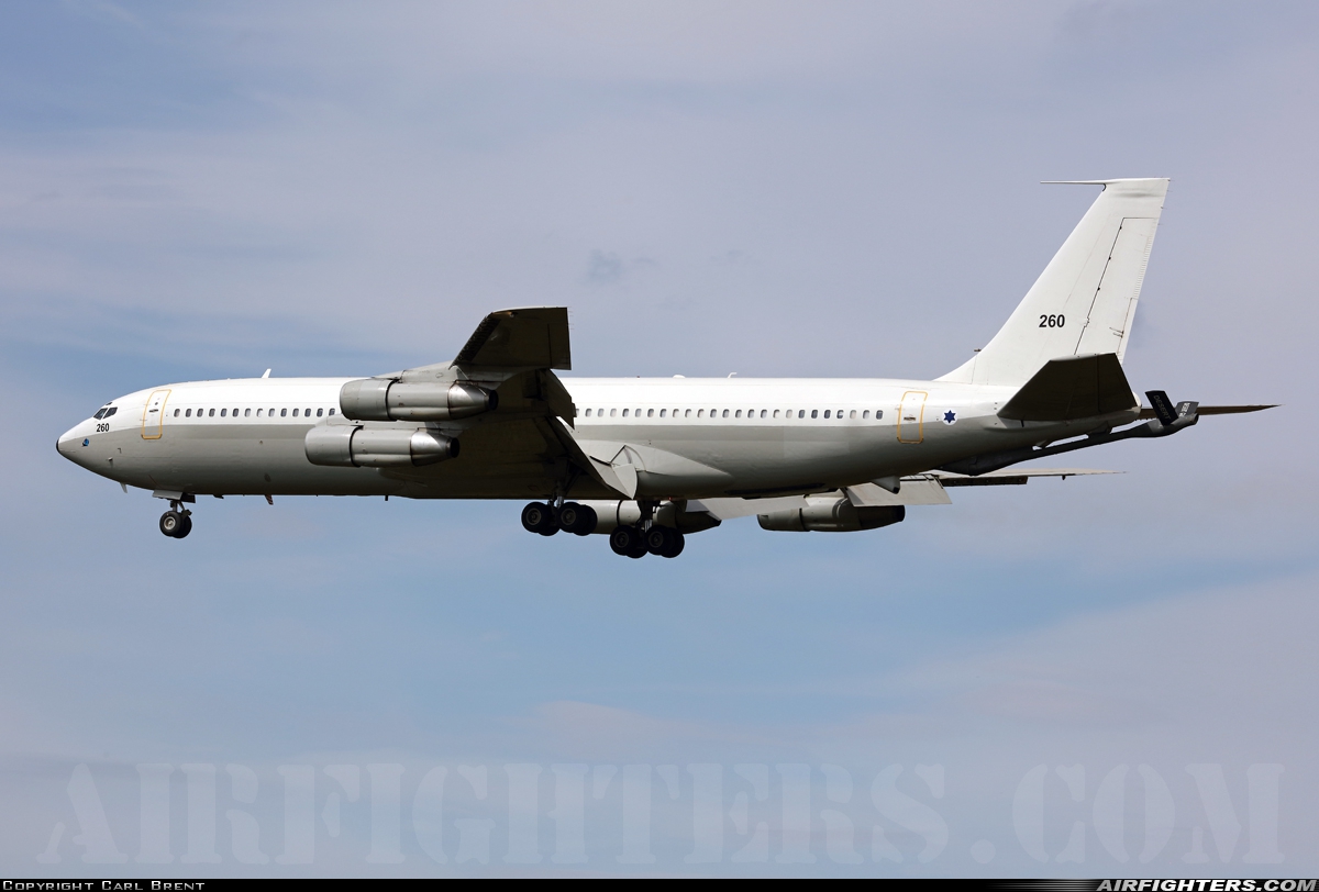 Israel - Air Force Boeing 707-3J6C(KC) Re'em 260 at Norvenich (ETNN), Germany
