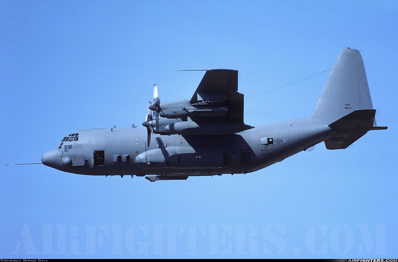USA - Air Force Lockheed AC-130H Spectre (L-382) 69-6570 at Aviano (- Pagliano e Gori) (AVB / LIPA), Italy