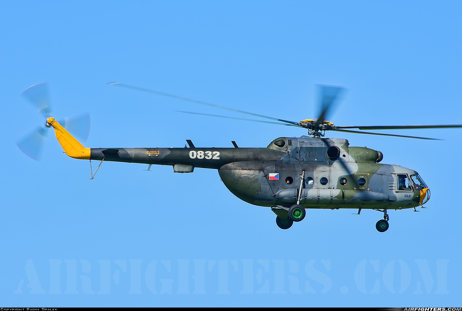Czech Republic - Air Force Mil Mi-17 0832 at Pardubice (PED / LKPD), Czech Republic