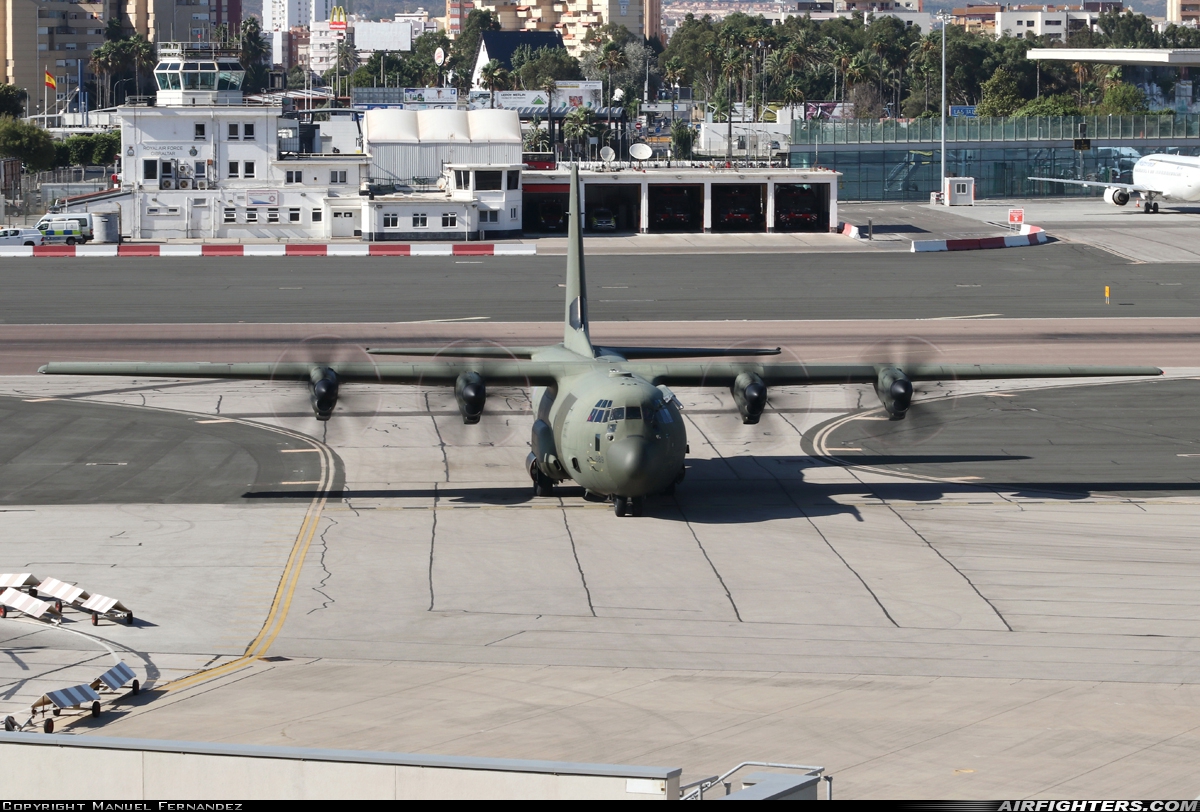 UK - Air Force Lockheed Martin Hercules C5 (C-130J / L-382) ZH889 at Gibraltar - North Front (GIB / LXGB), Gibraltar