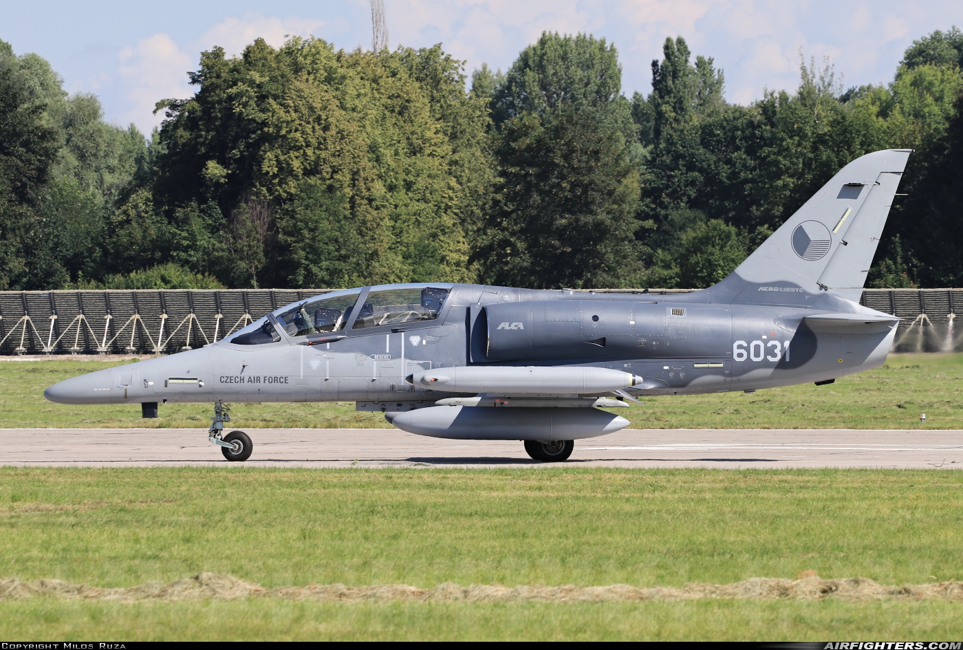 Czech Republic - Air Force Aero L-159T2 ALCA 6031 at Pardubice (PED / LKPD), Czech Republic