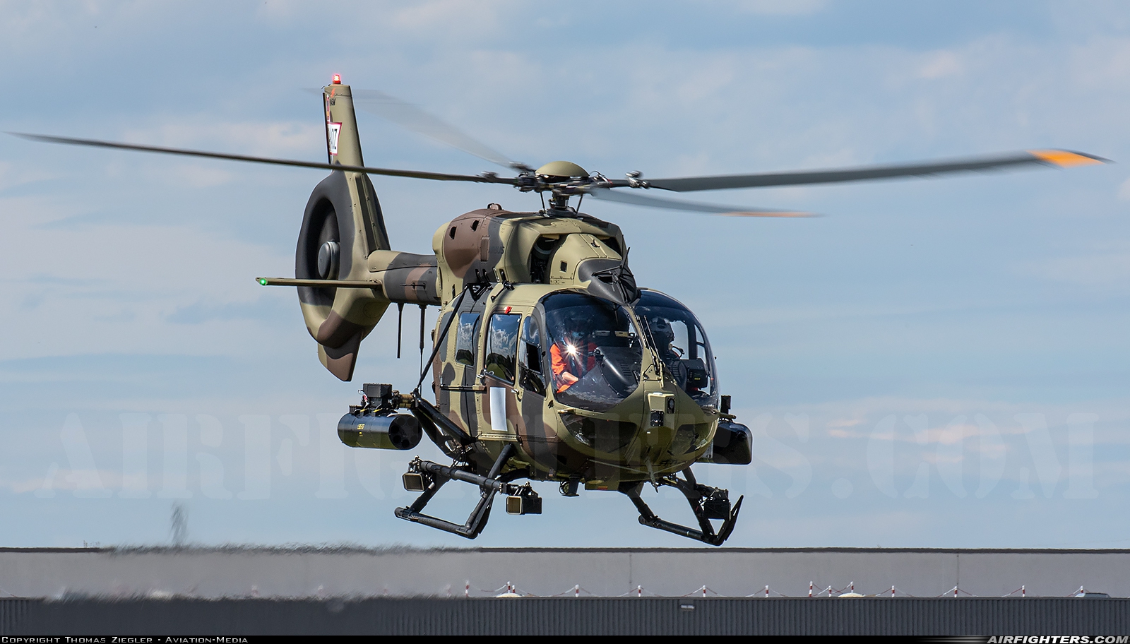 Serbia - Air Force Eurocopter EC-645T2 D-HADZ at Donauwörth (EDPR), Germany