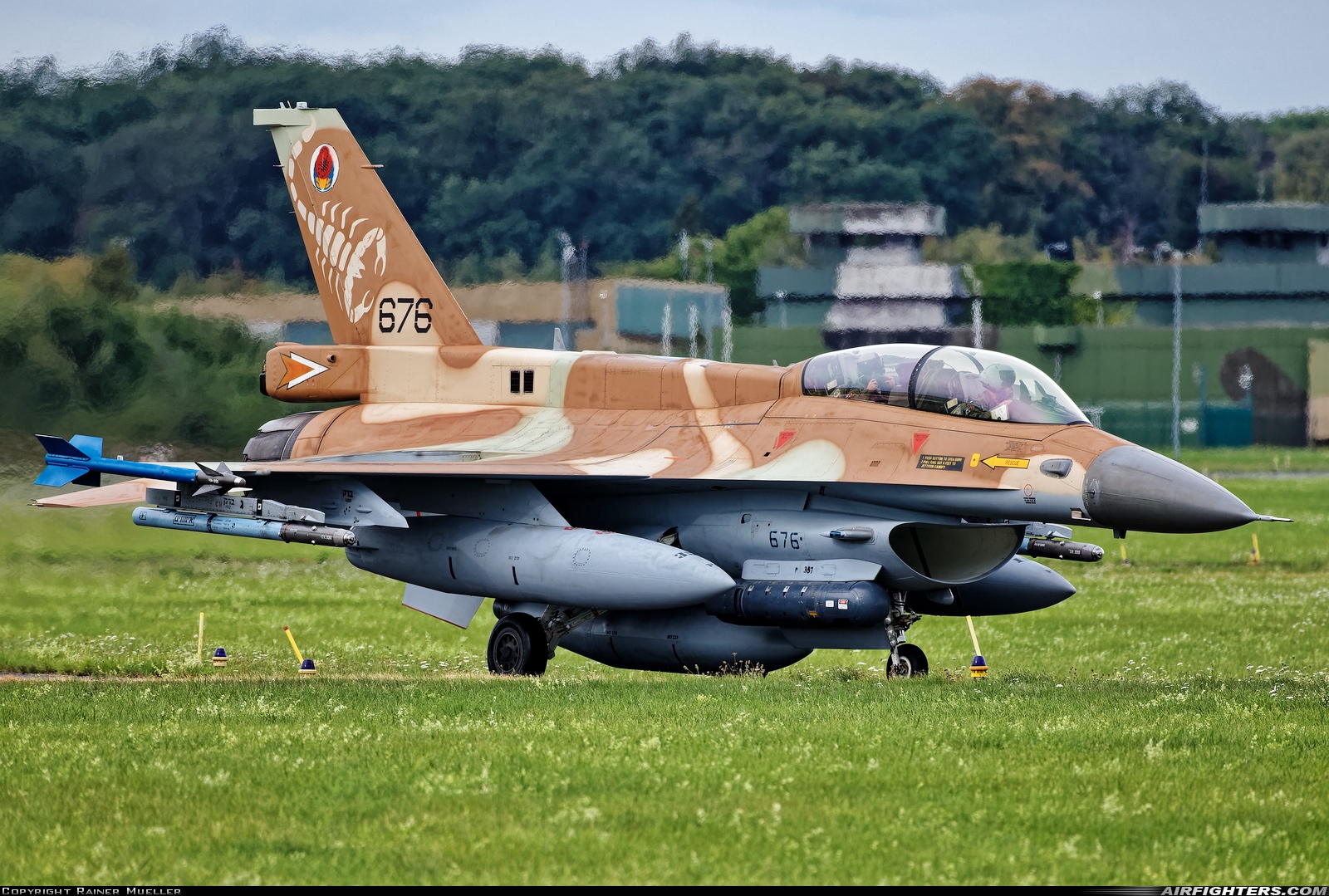 Israel - Air Force General Dynamics F-16D Fighting Falcon 676 at Norvenich (ETNN), Germany