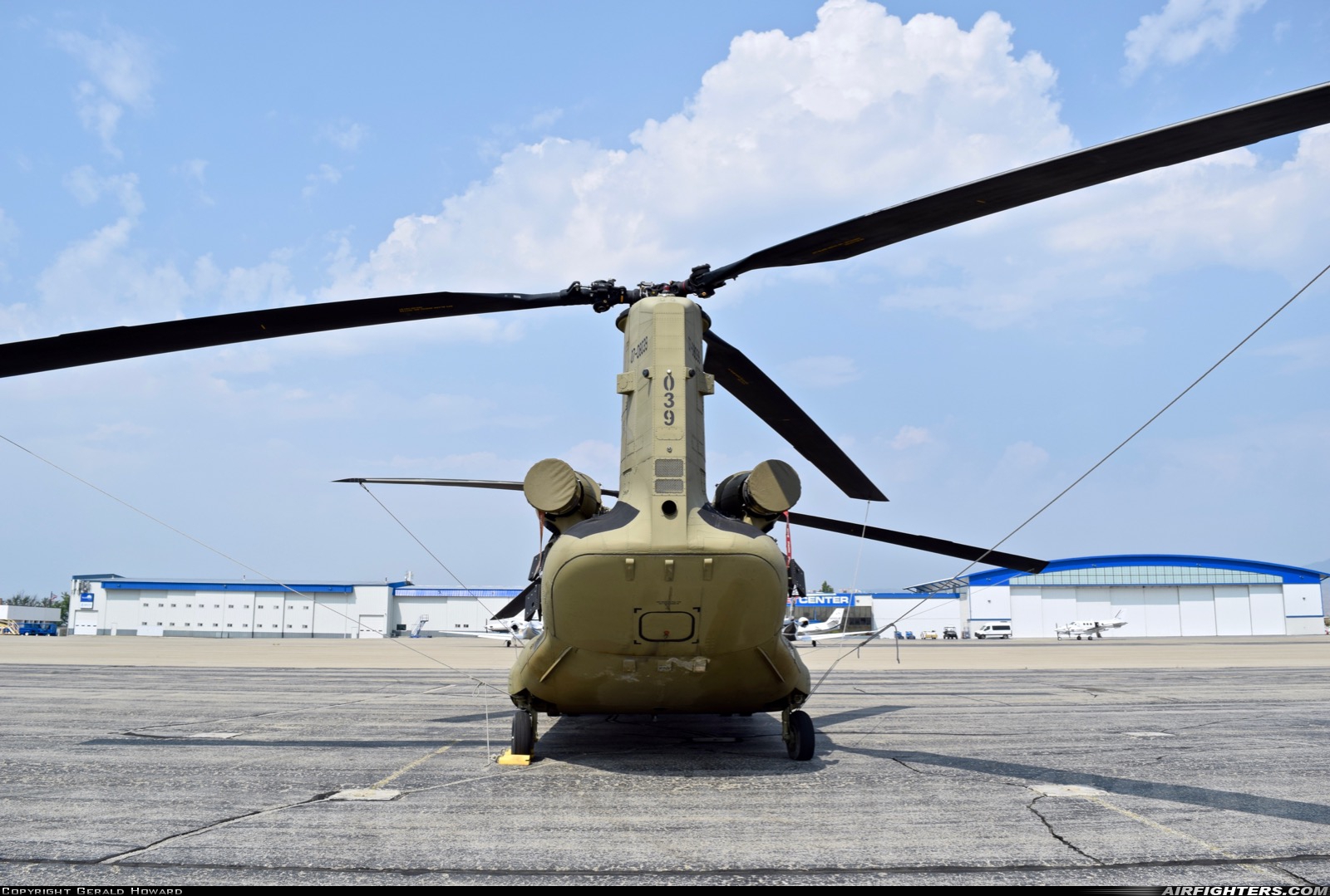 USA - Army Boeing Vertol CH-47F Chinook 07-08039 at Boise - Air Terminal / Gowen Field (Municipal) (BOI / KBOI), USA