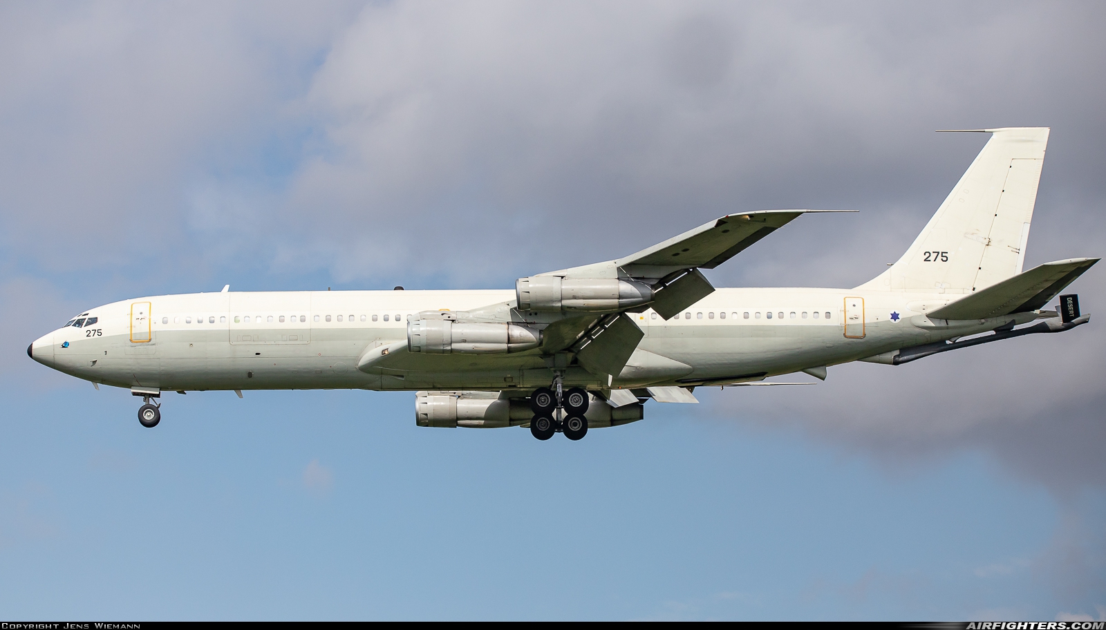 Israel - Air Force Boeing 707-3P1C(KC) Re'em 275 at Norvenich (ETNN), Germany