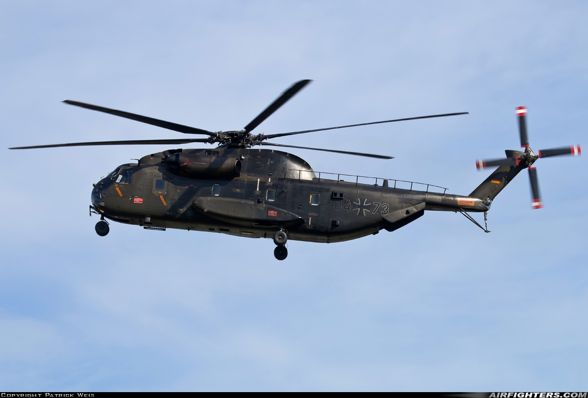 Germany - Air Force Sikorsky CH-53GA (S-65) 84+73 at Niederstetten (ETHN), Germany