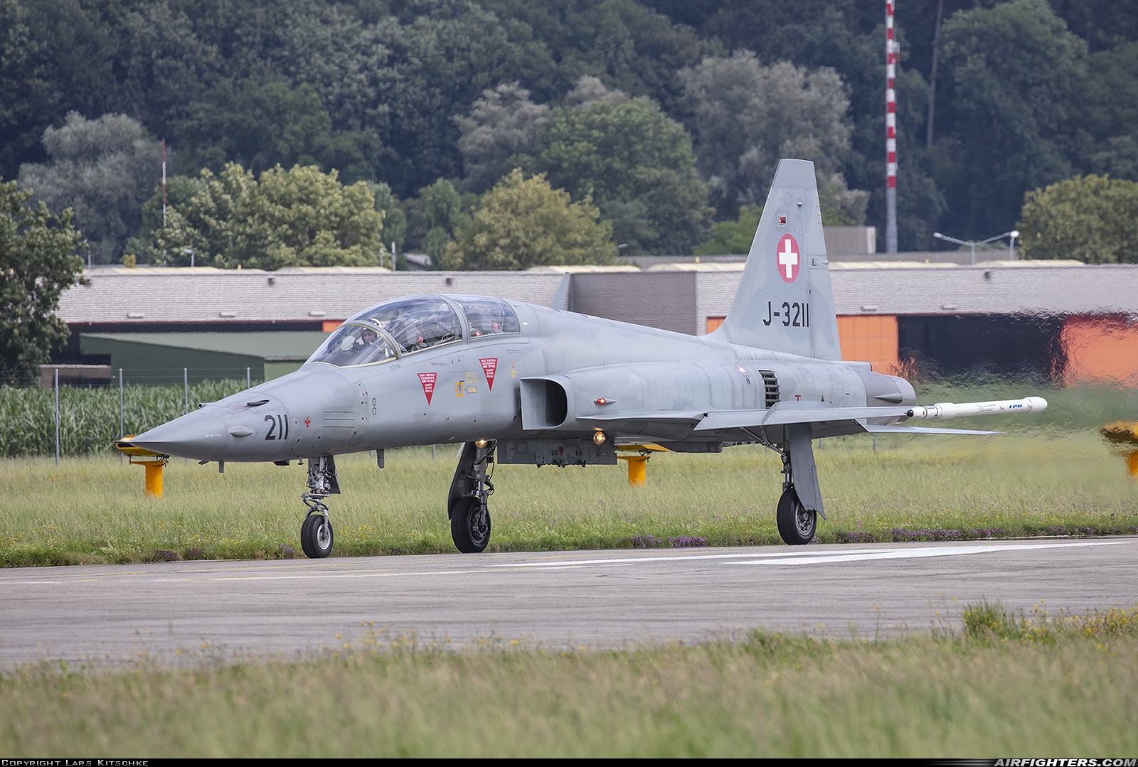Switzerland - Air Force Northrop F-5F Tiger II J-3211 at Emmen (EML / LSME), Switzerland
