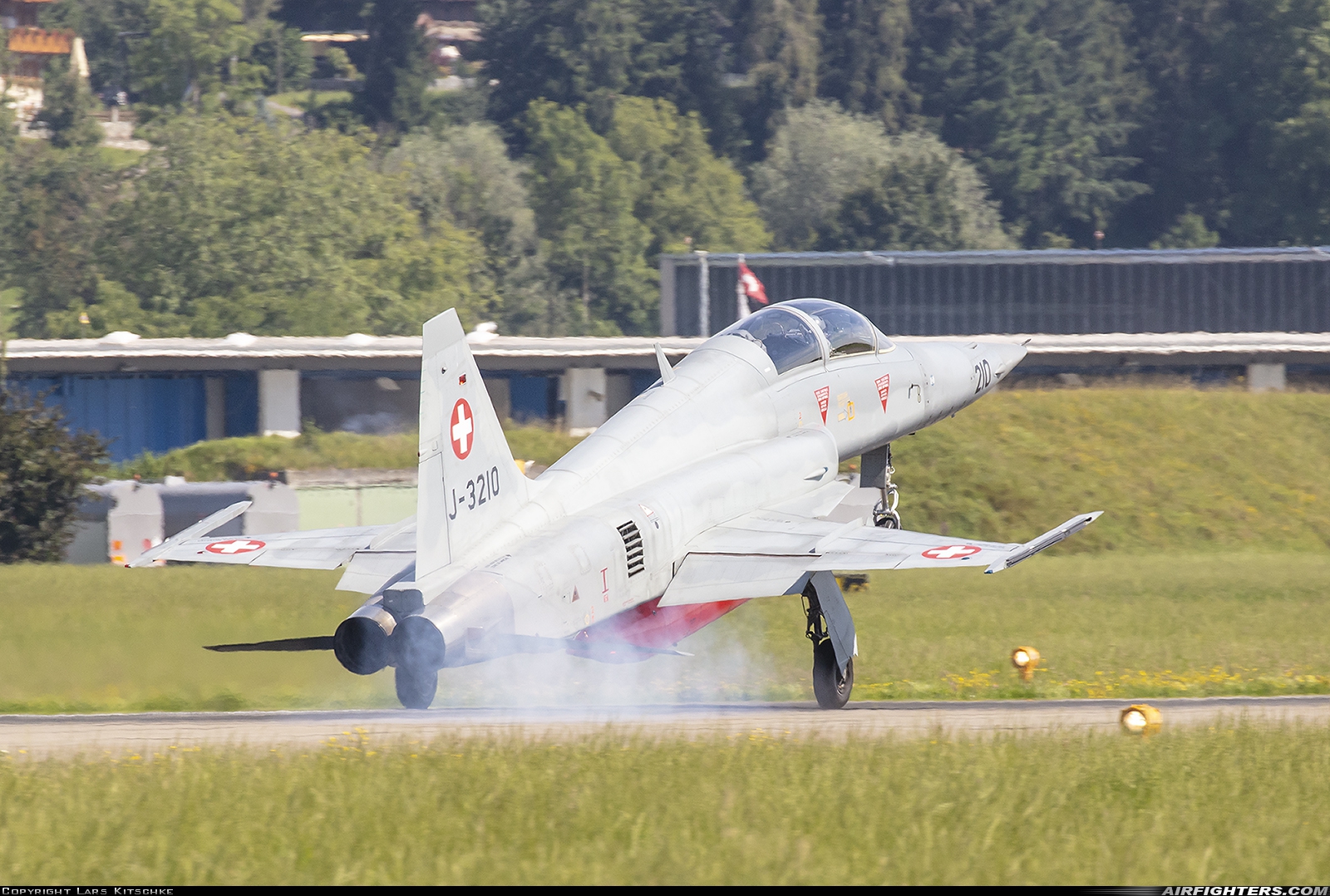 Switzerland - Air Force Northrop F-5F Tiger II J-3210 at Emmen (EML / LSME), Switzerland