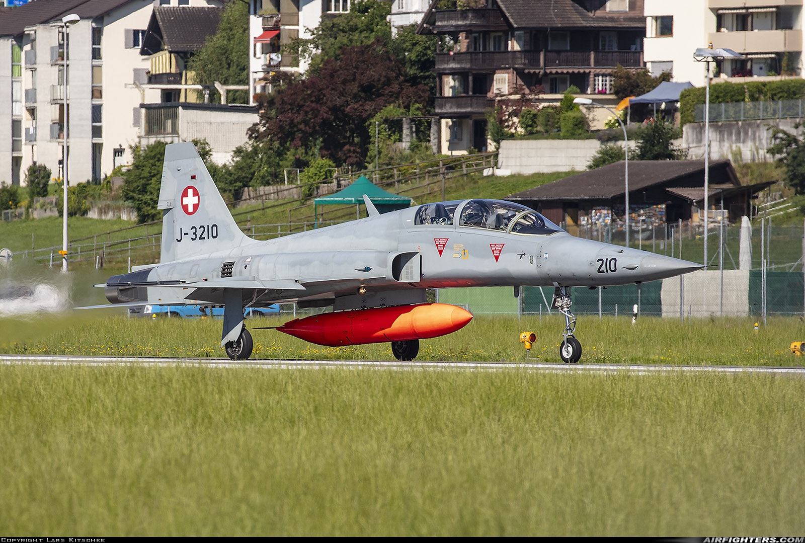 Switzerland - Air Force Northrop F-5F Tiger II J-3210 at Emmen (EML / LSME), Switzerland