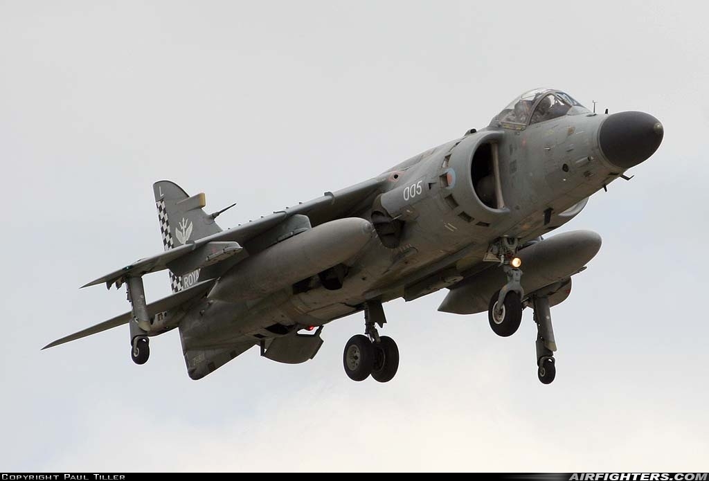 UK - Navy British Aerospace Sea Harrier FA.2 ZH811 at Waddington (WTN / EGXW), UK