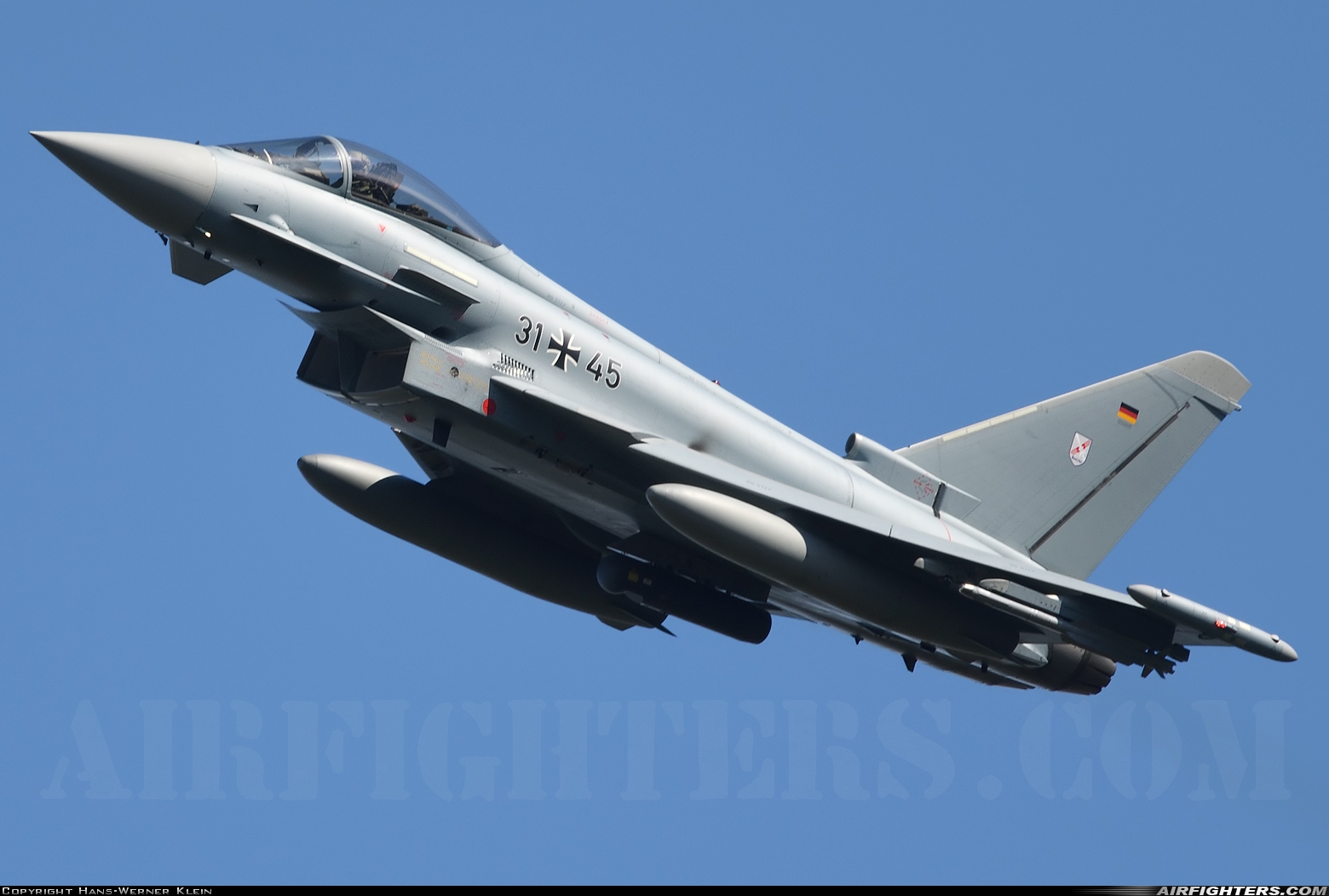 Germany - Air Force Eurofighter EF-2000 Typhoon S 31+45 at Norvenich (ETNN), Germany