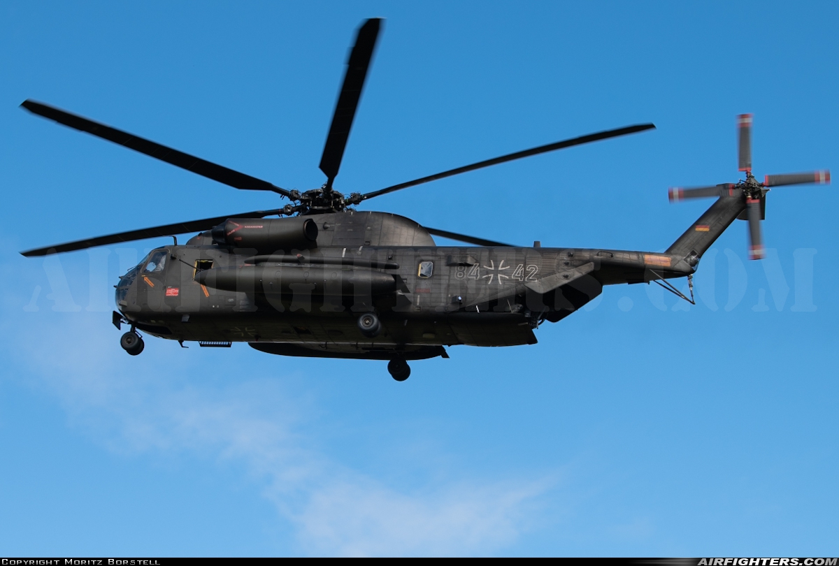 Germany - Air Force Sikorsky CH-53GS (S-65) 84+42 at Norvenich (ETNN), Germany