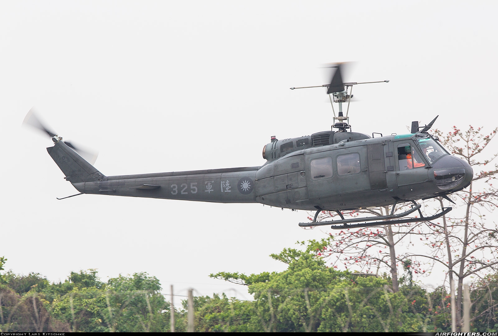 Taiwan - Army Bell UH-1H Iroquois (205) 325 at Gueiren (RCXY), Taiwan