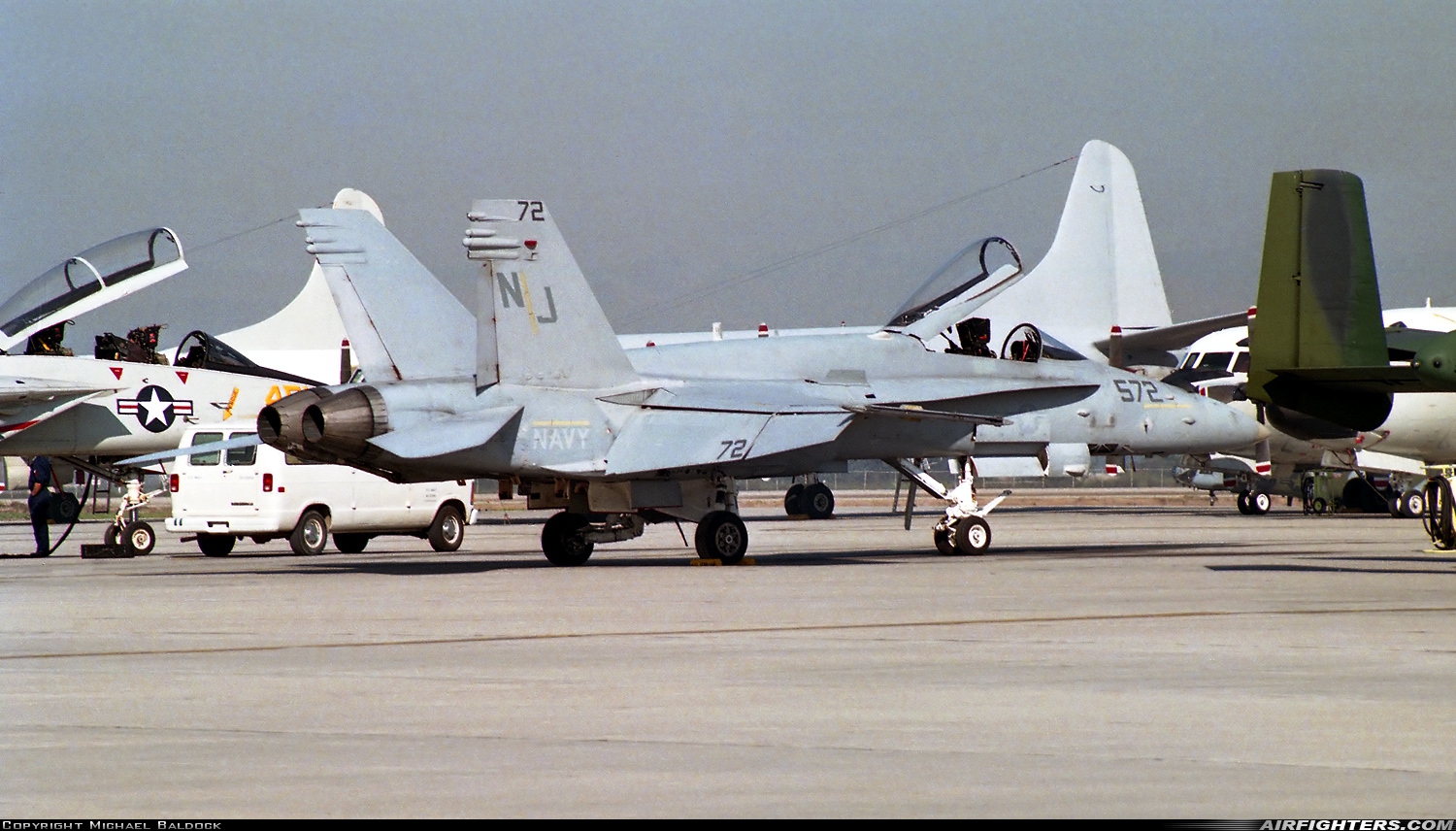 USA - Navy McDonnell Douglas F/A-18C Hornet 163741 at Point Mugu - NAS / Naval Bases Ventura County (NTD / KNTD), USA