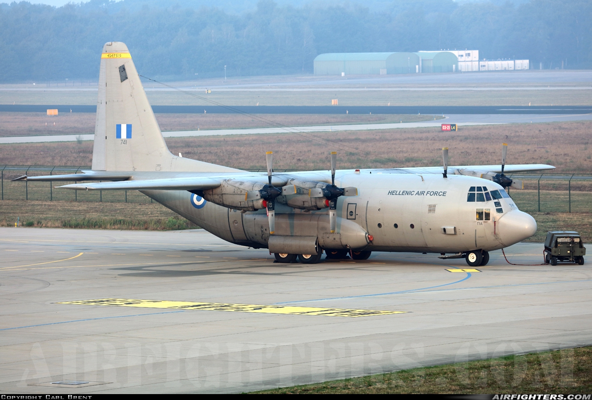 Greece - Air Force Lockheed C-130H Hercules (L-382) 741 at Eindhoven (- Welschap) (EIN / EHEH), Netherlands