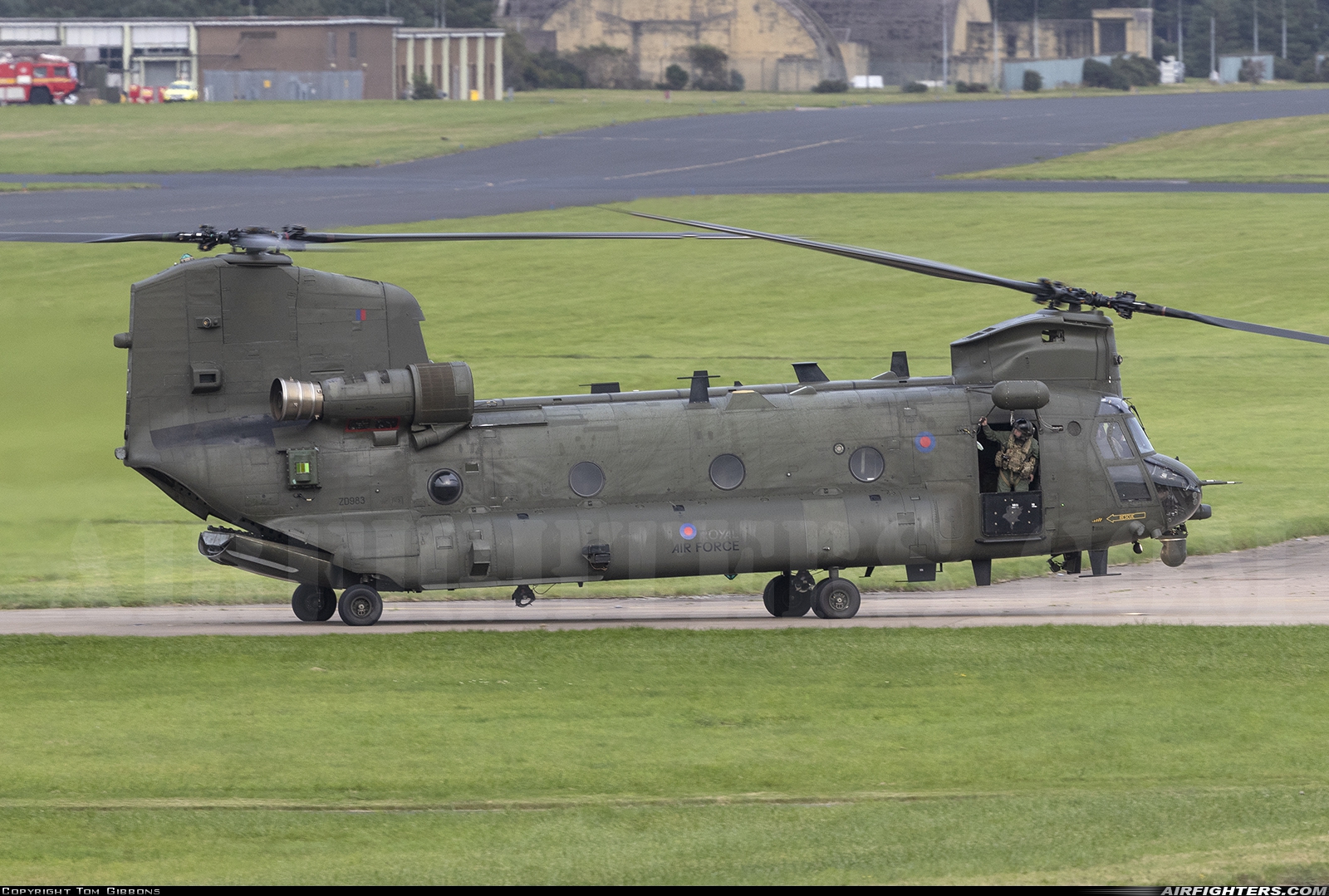 UK - Air Force Boeing Vertol Chinook HC6 (CH-47F) ZD983 at Leuchars (St. Andrews) (ADX / EGQL), UK
