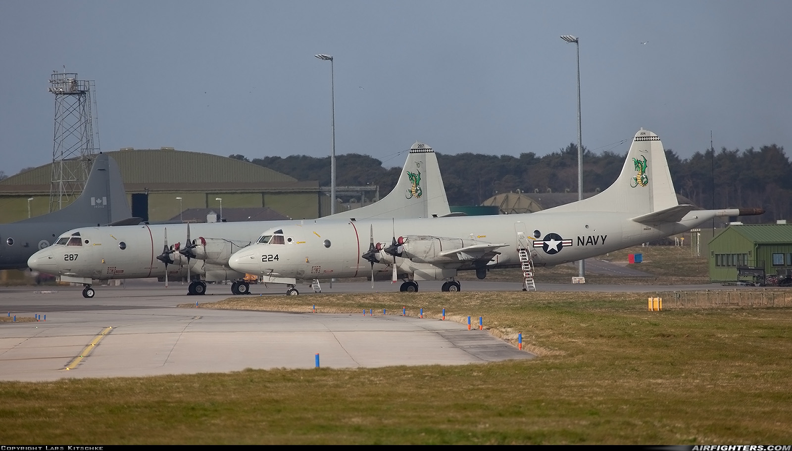 USA - Navy Lockheed P-3C Orion 158224 at Lossiemouth (LMO / EGQS), UK