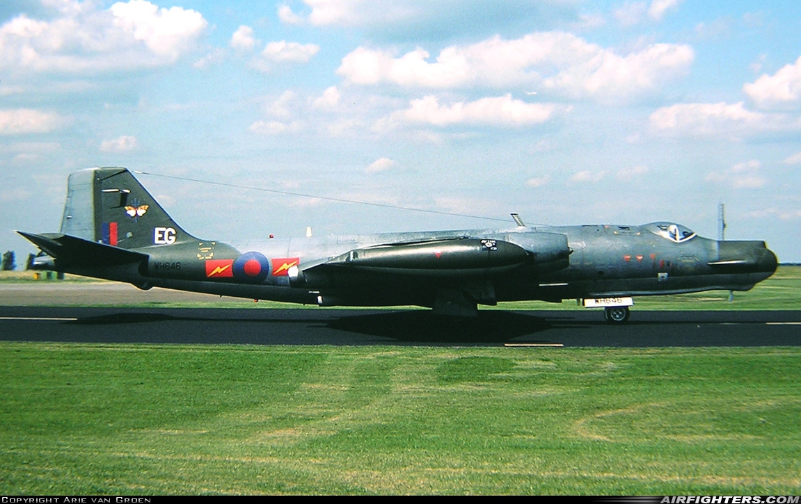 UK - Air Force English Electric Canberra T17 WH646 at Alconbury (AYH / EGWZ), UK