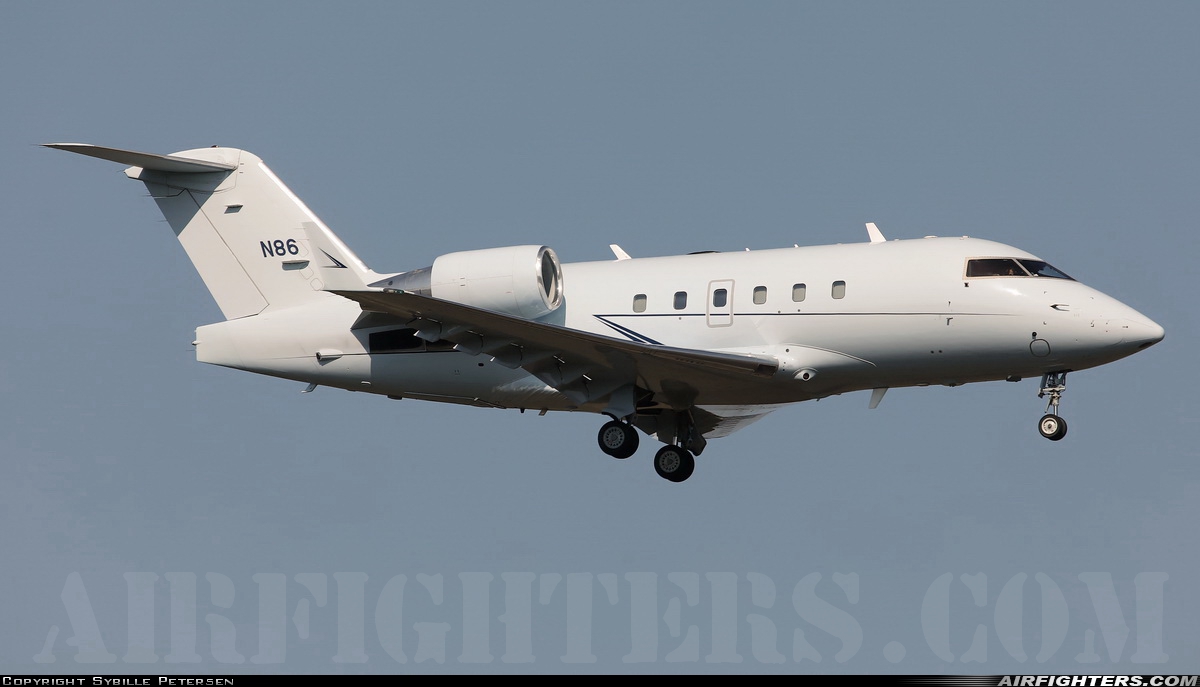 USA - Federal Aviation Administration Canadair CL-600-2B16 Challenger 601-3R N86 at Ramstein (- Landstuhl) (RMS / ETAR), Germany