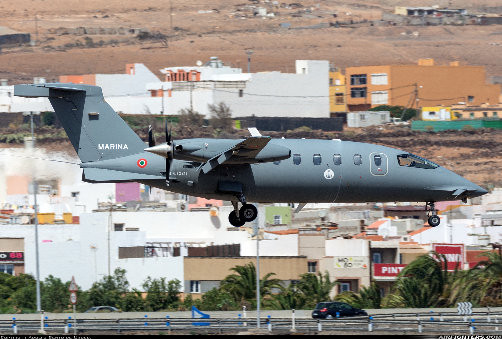 Italy - Navy Piaggio P-180AM Avanti MM62211 at Gran Canaria (- Las Palmas / Gando) (LPA / GCLP), Spain