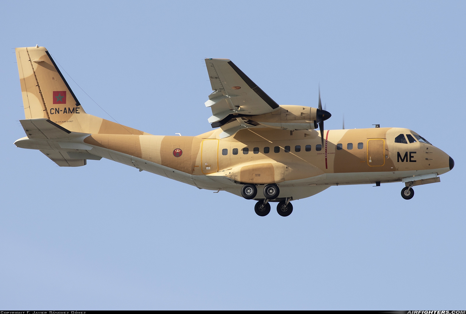 Morocco - Air Force CASA CN235M-100 CN-AME at Madrid - Barajas (MAD / LEMD), Spain