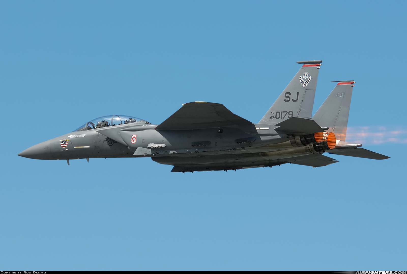 USA - Air Force McDonnell Douglas F-15E Strike Eagle 87-0179 at Cleveland - Burke Lakefront (BKL / KBKL), USA