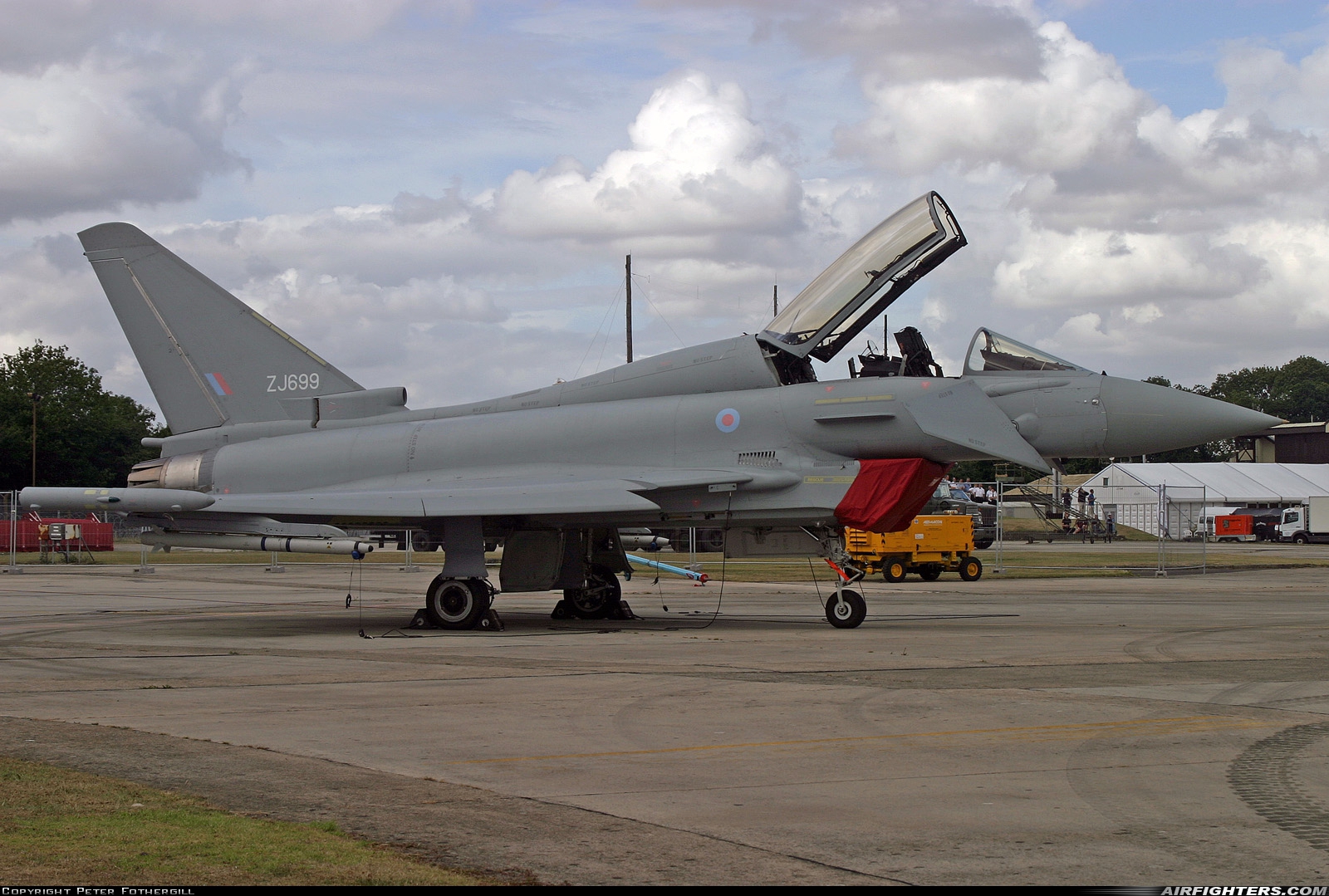 Company Owned - BAe Systems Eurofighter Typhoon T3 ZJ699 at Fairford (FFD / EGVA), UK