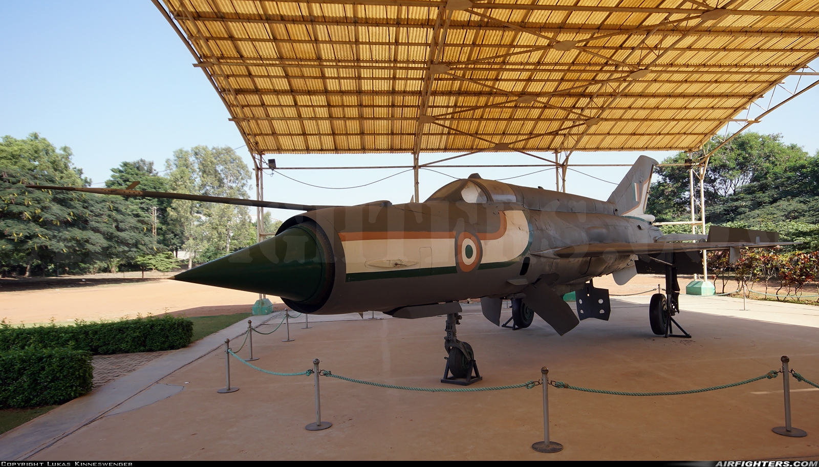 India - Air Force Mikoyan-Gurevich MiG-21MF C1691 at Off-Airport - Bangalore, India