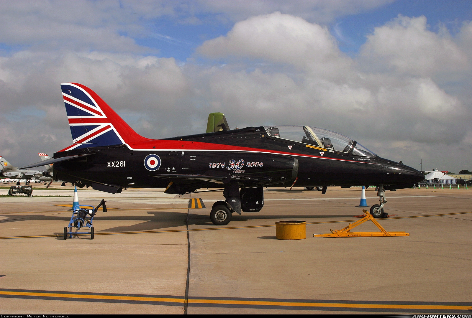 UK - Air Force British Aerospace Hawk T.1A XX261 at Fairford (FFD / EGVA), UK